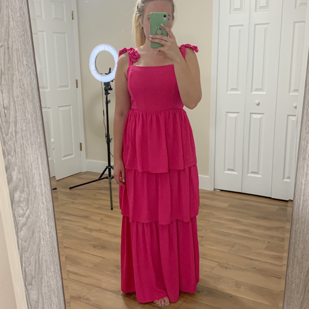 Pink dress